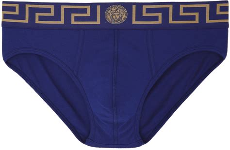 blue versace briefs|versace brief price.